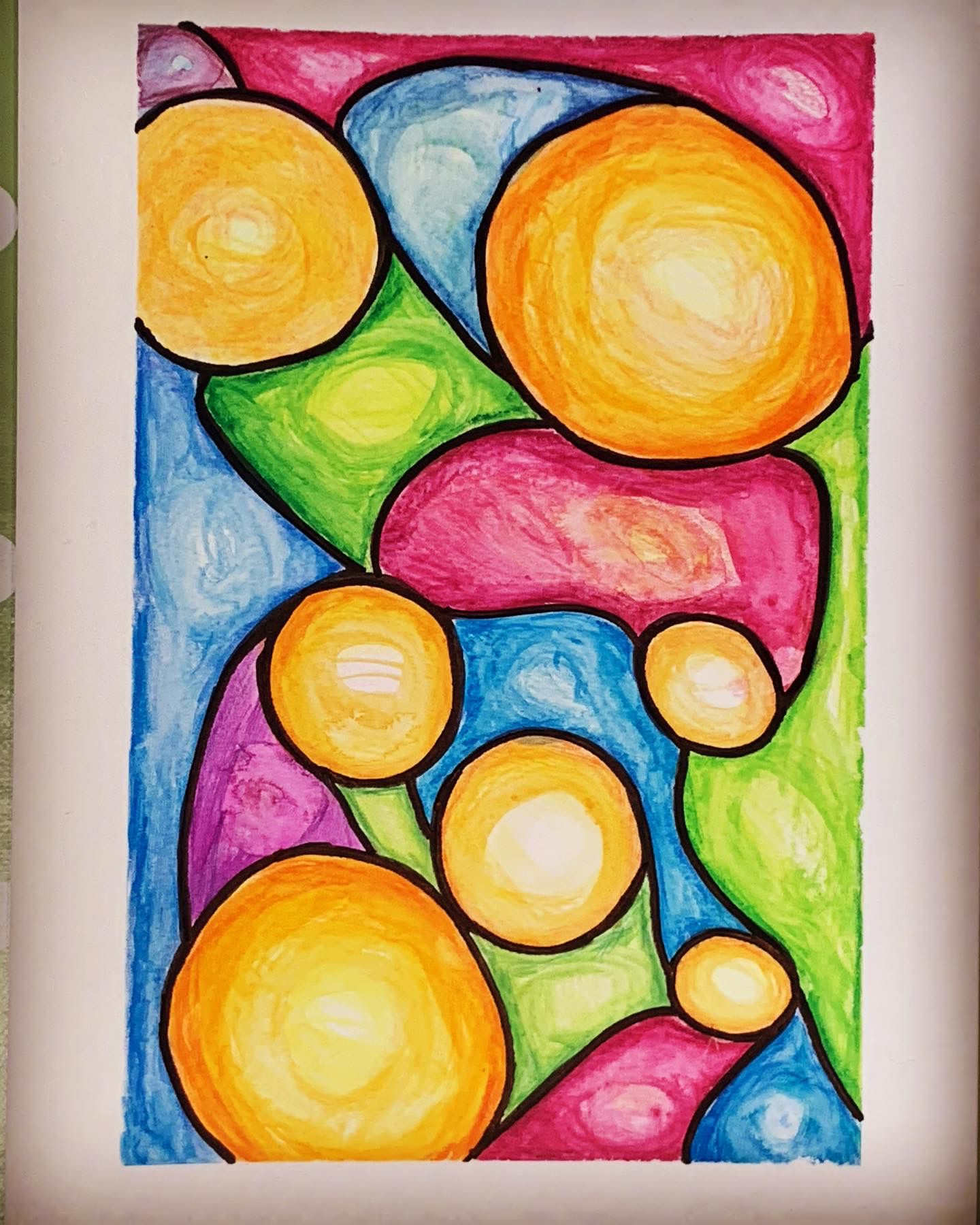 Our first mini colour project is almost complete! – Artventures
